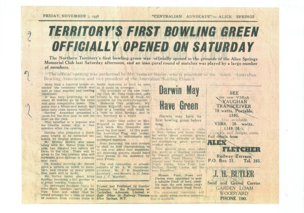 Alice Springs Memorial Club